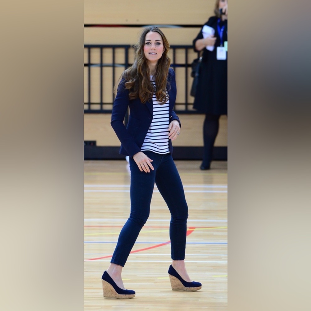 Stuart Weitzman Corkswoon Wedges As Worn By Kate … - image 7